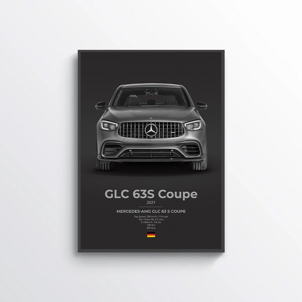 Mercedes GLC 63S AMG Poster - car - artistry