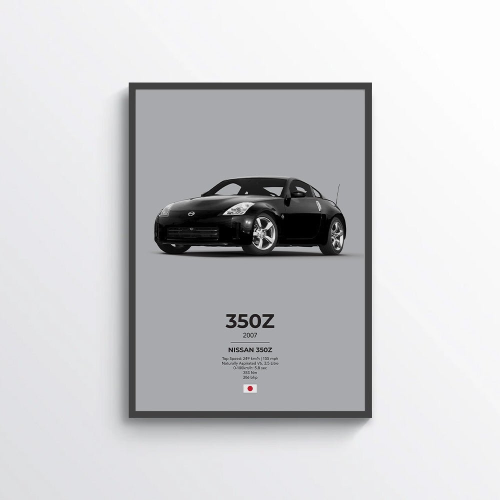 Nissan 350Z Poster - car - artistry