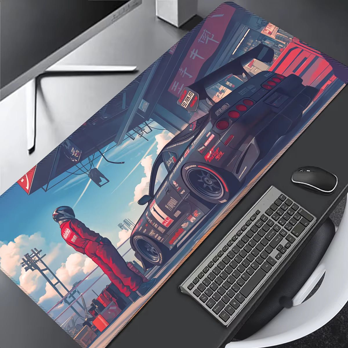 Nissan Skyline R32 – Pit Stop Edition Mousepad - car - artistry