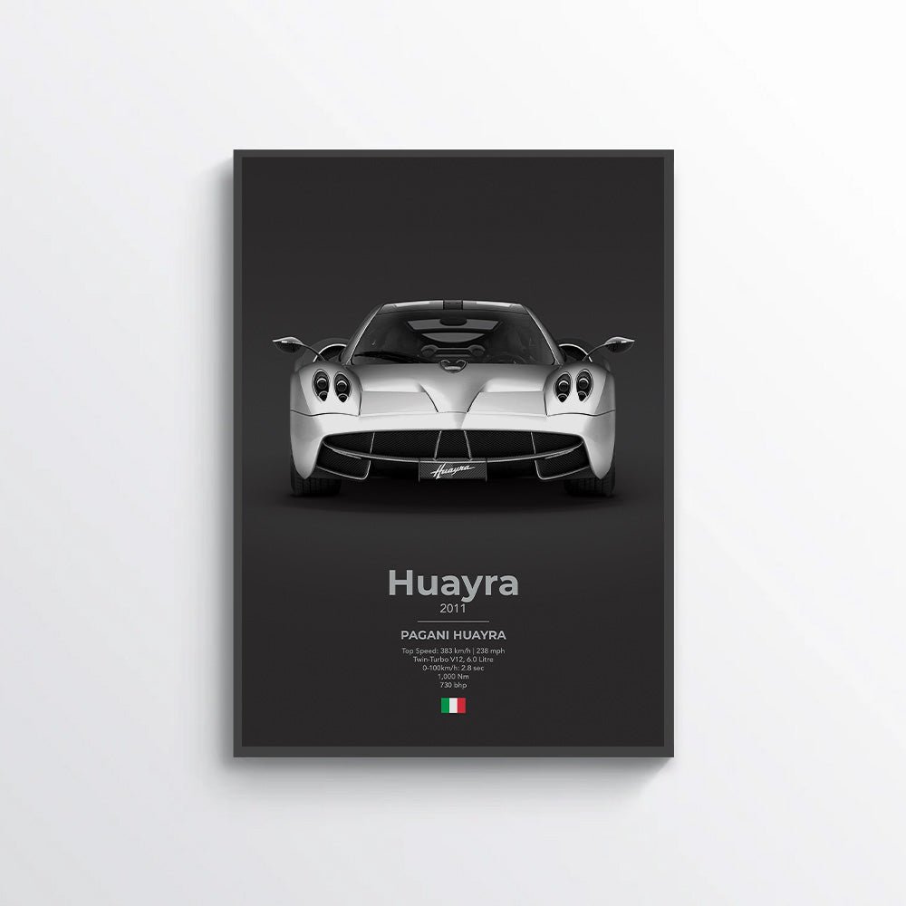 Pagani Huayra Poster - car - artistry