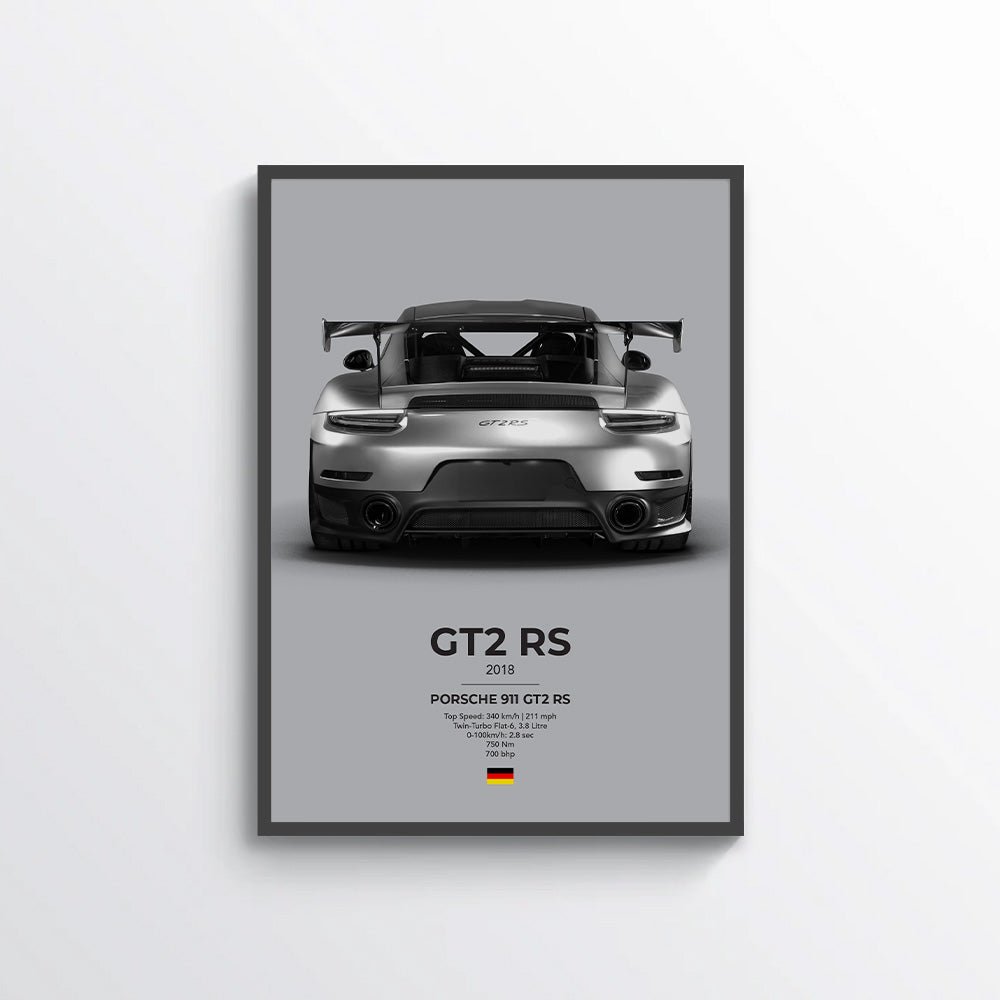 Porsche 911 GT2 RS (991.2) Poster - car - artistry