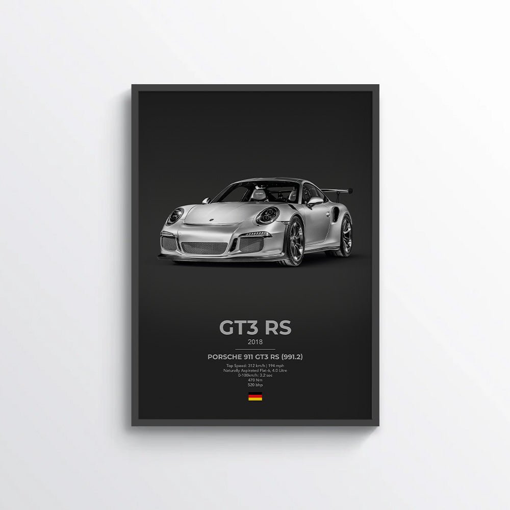 Porsche 911 GT3 RS (991.2) Poster - car - artistry