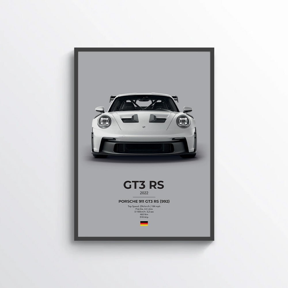 Porsche 911 GT3 RS (992) Poster - car - artistry