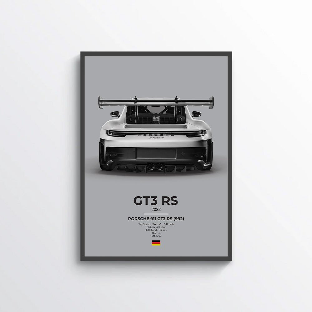 Porsche 911 GT3 RS (992) Poster - car - artistry