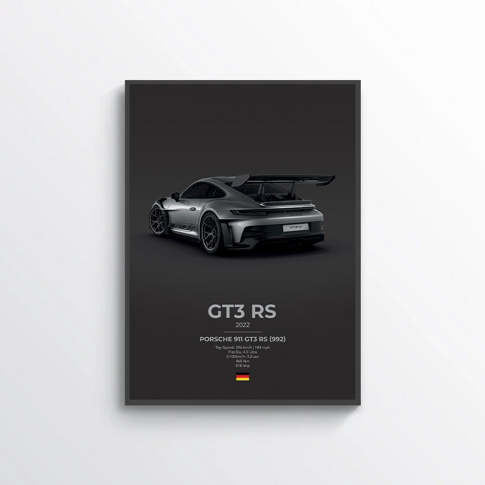 Porsche 911 GT3 RS (992) Poster - car - artistry