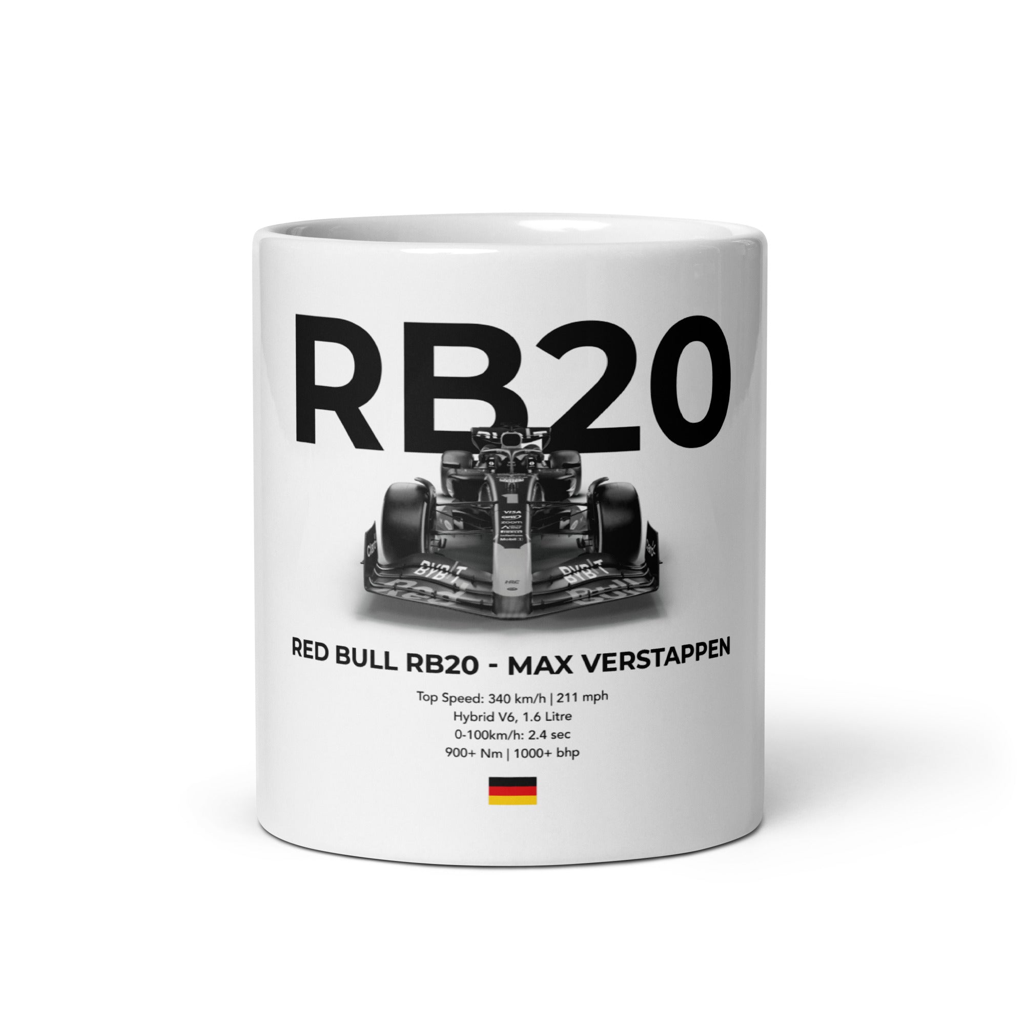 Red Bull RB20 - Max Verstappen Mug - car - artistry